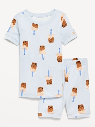 Unisex Printed Snug-Fit Pajama Set for Toddler & Baby | Old Navy (US)
