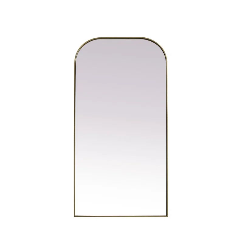 Sabine Metal Arch Floor Mirror | Wayfair North America