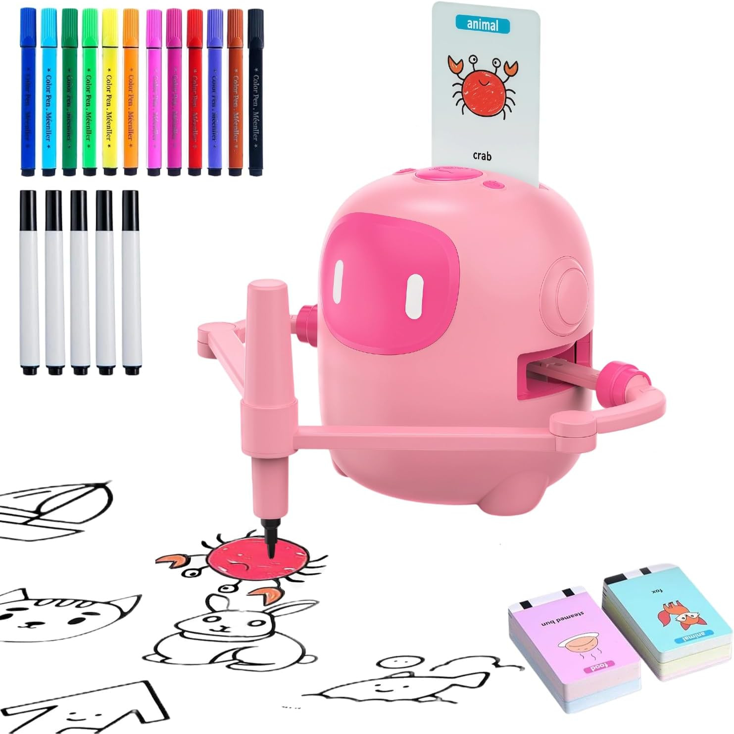 Drawing Robot Toy for Kids Ages 3-8 with 150 Cards | Amazon (UK)