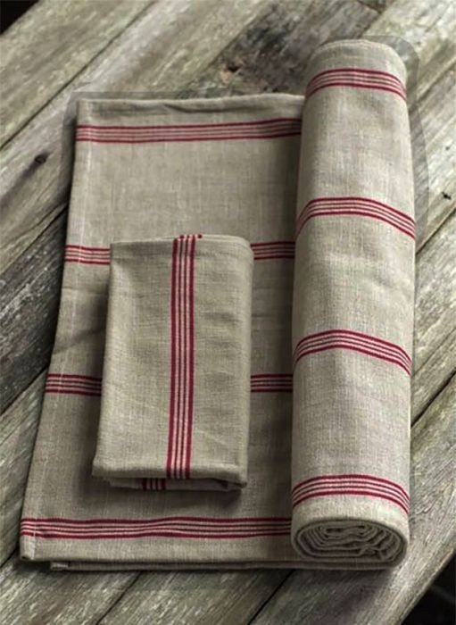 Casual Classics Red Striped Runner | Antique Farm House