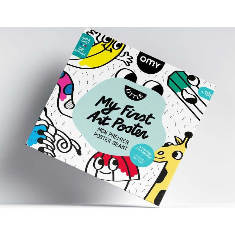 MY FIRST ART POSTER | Maisonette