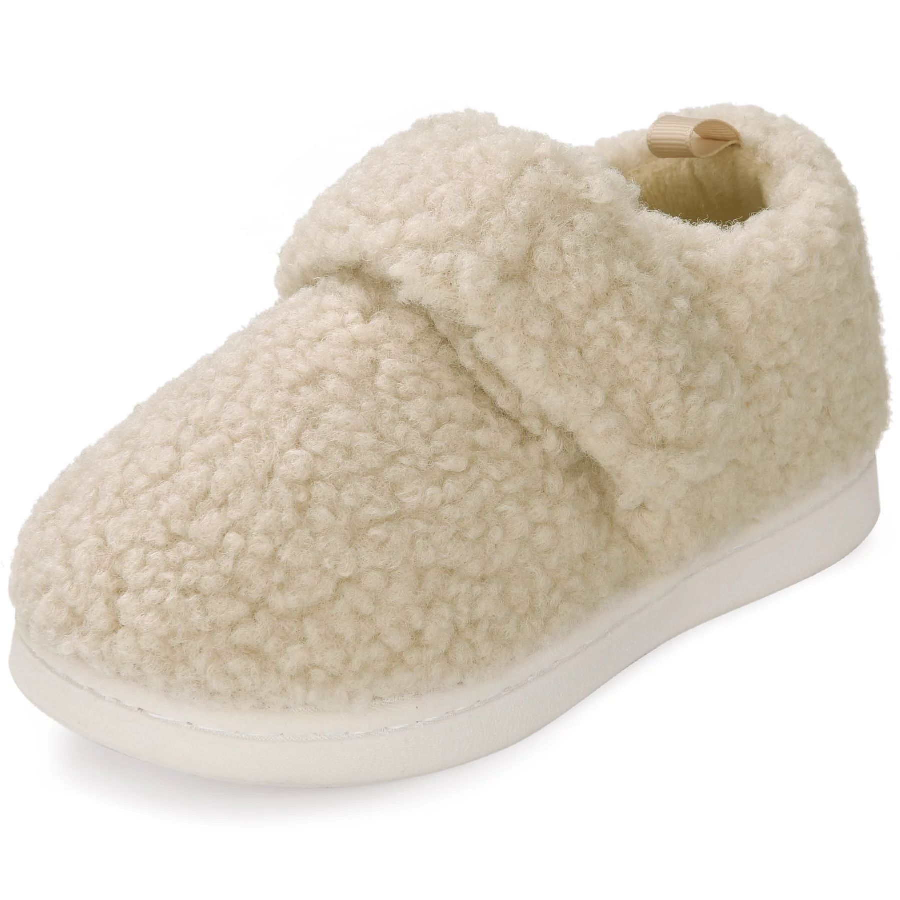 VONMAY Toddler Boys Girls Slippers Warm Non-Slip Velcro House Shoes, Size 7-12 - Walmart.com | Walmart (US)