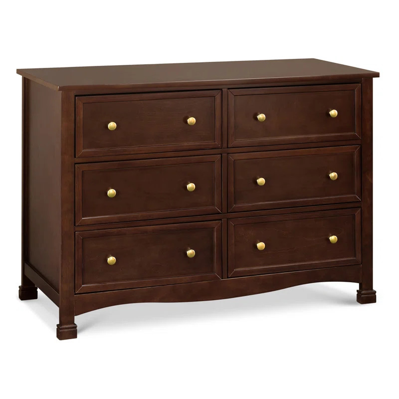 Kalani 6 Drawer 47" W Double Dresser | Wayfair North America