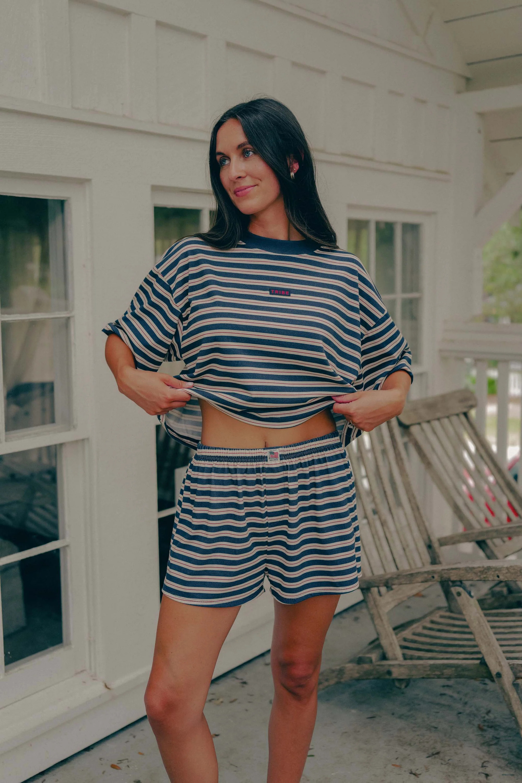 American Made Striped Boxer | Tribe Kelley