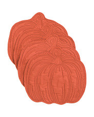 4pk Quilted Pumpkin Placemats | Kitchen & Dining Room | T.J.Maxx | TJ Maxx