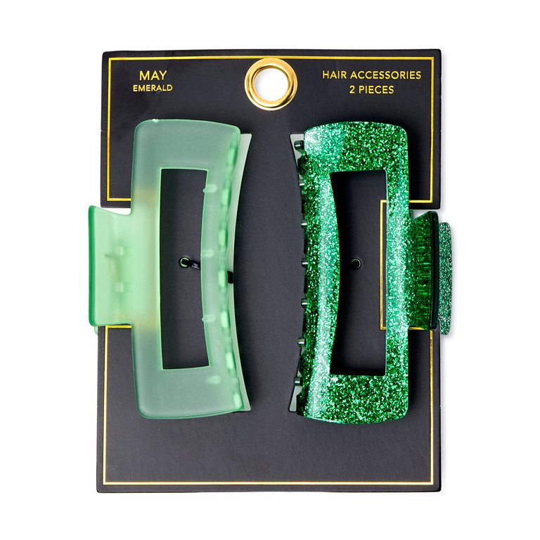 Birthstone Claw Clips, 2-Pack | Walmart (US)