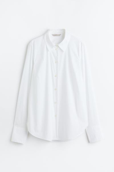 Cotton-blend Shirt | H&M (US + CA)