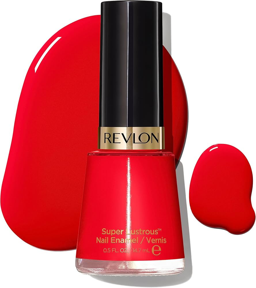 Revlon Nail Polish, Super Lustrous Nail Enamel Polish, Chip Resistant & Longwear Formula, High Sh... | Amazon (US)