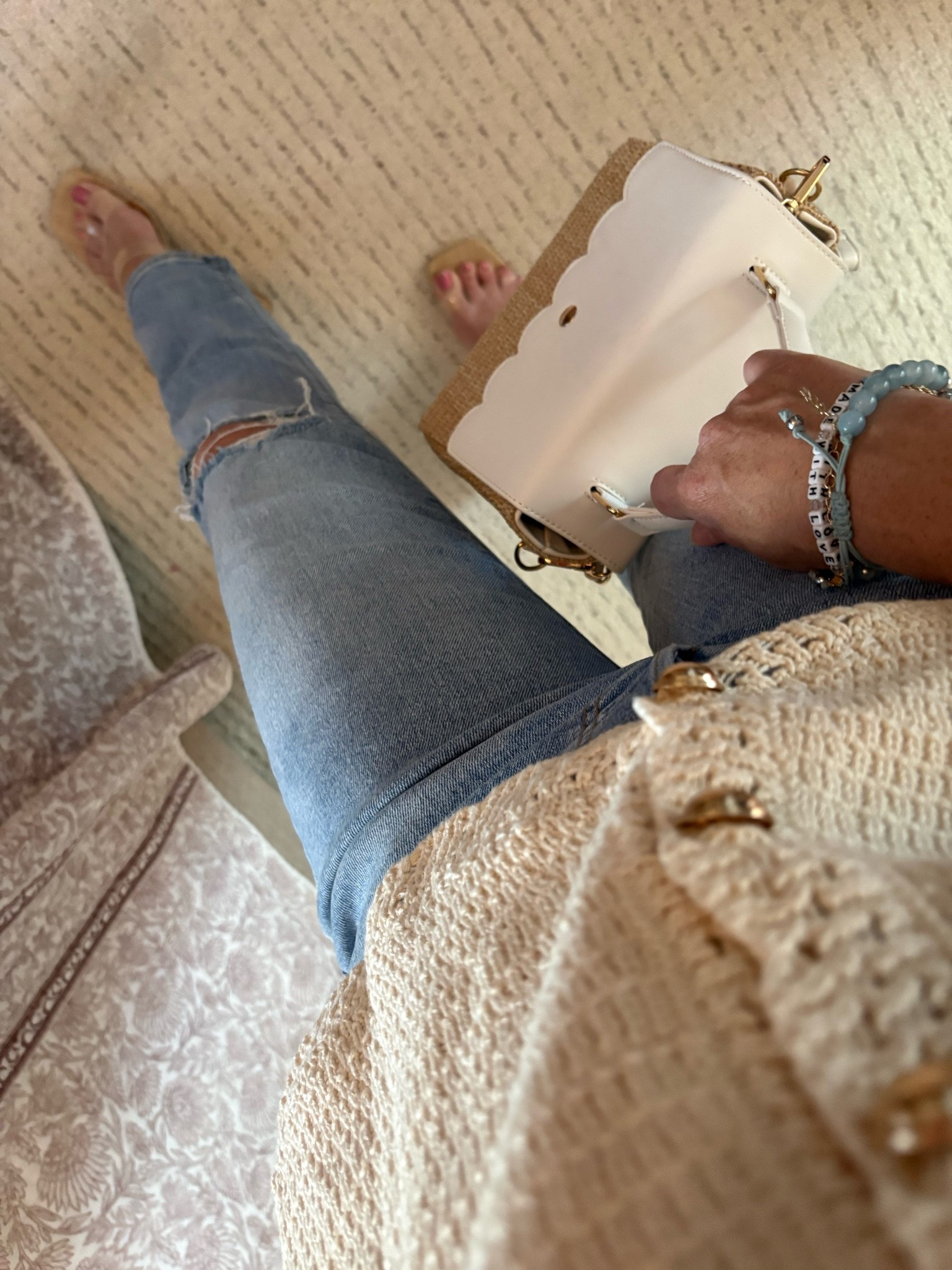 The most trending bag I have shared — ever! 

Scalloped and rattan and the perfect size for petites!!

#LTKootd #LTKPetite #LTKSaleAlert