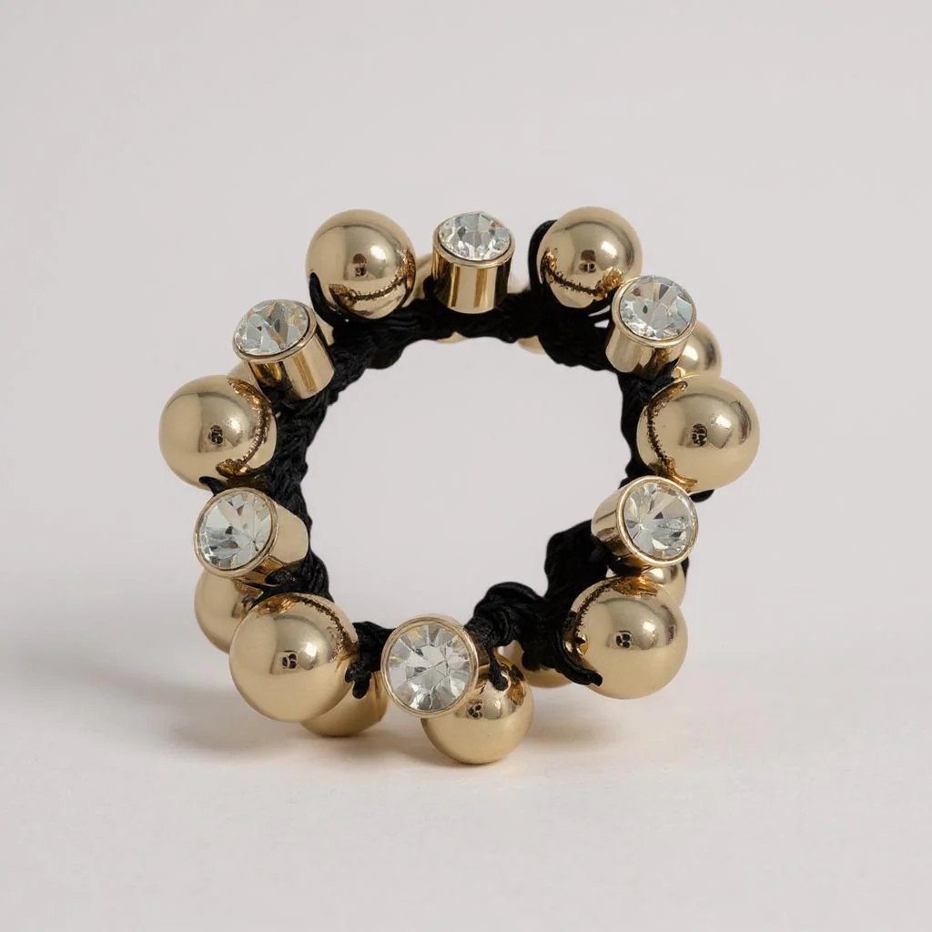 Chunky Scrunchie - Black | Smith and Co. Jewel Design