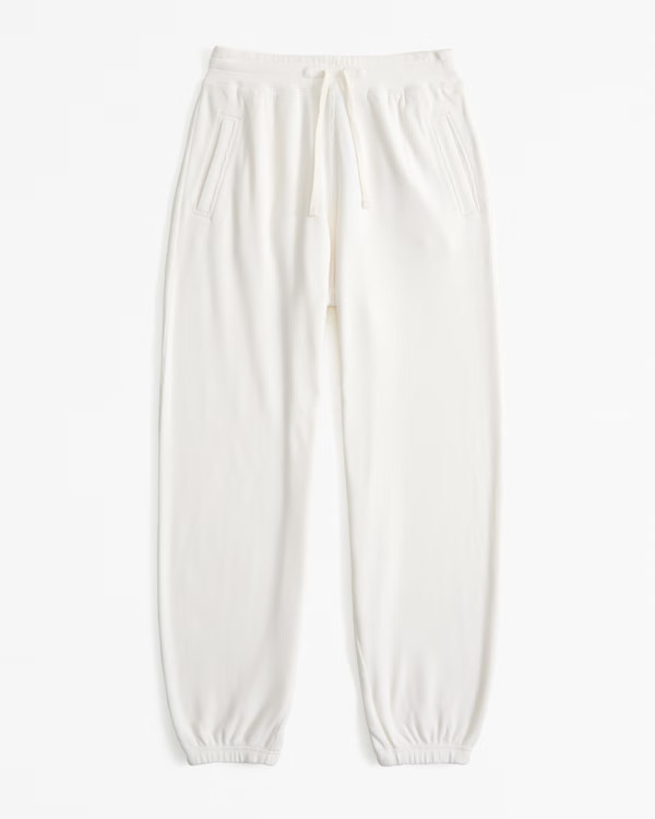 Waffle Oversized Jogger | Abercrombie & Fitch (US)