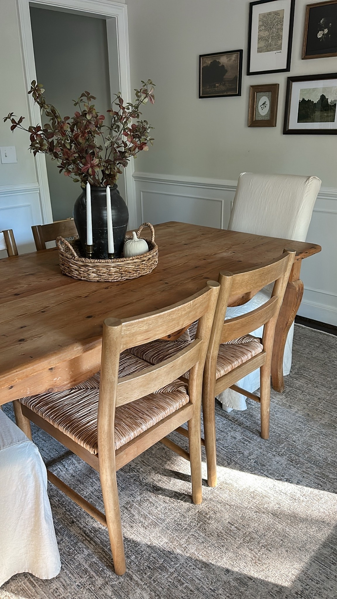 My new dining chairs are back in stock! It took my forever to find cute chairs at an affordable price and these are perfect! 

#LTKSeasonal #LTKHome