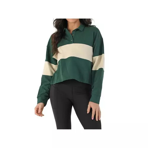 Women's Glyder Lounge Skimmer Long Sleeve Polo | Scheels Sports