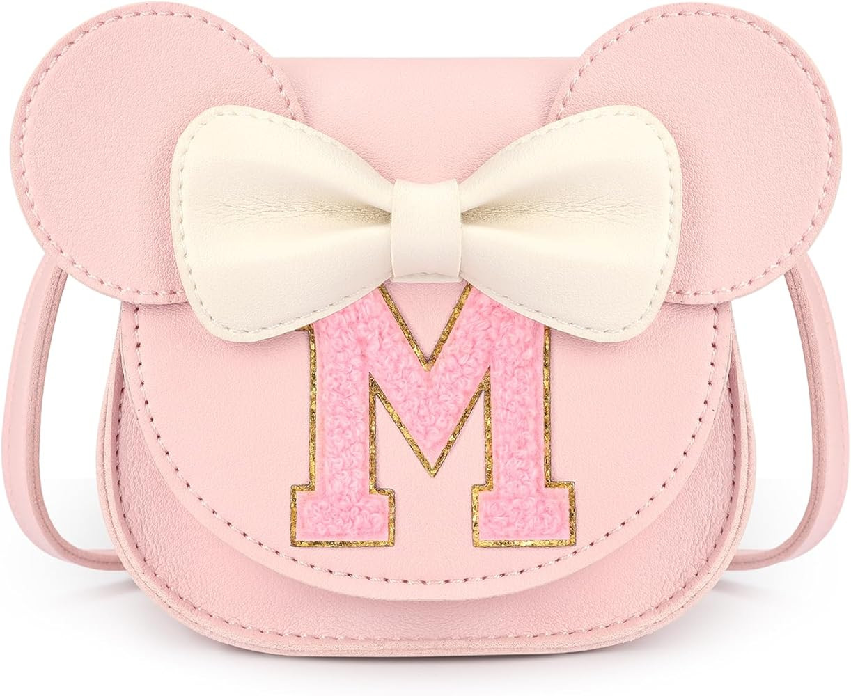 mibasies Toddler Purse Gifts for Girls, 3 Year Old Girl Gifts, Mini Mouse Ears Coin Wallet, Pink,... | Amazon (US)