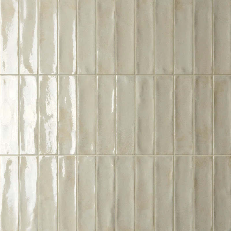 Morocca 2" x 8" Zellige Italian Porcelain Tile | Wayfair North America