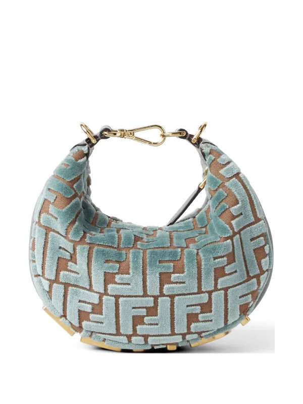 FENDI Mini Fendigraphy mini-bag | Green | FARFETCH UK | Farfetch Global