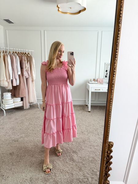 Another beautiful Easter dress option! It is also giving me baby and bridal shower vibes! Amazon big spring sale March 20th-25th! 
Spring dresses // summer dresses // baby shower dresses // wedding shower dresses // resort wear // vacation outfits // Amazon finds // Amazon fashion // Amazon dresses // Amazon sale 

#LTKstyletip #LTKSeasonal