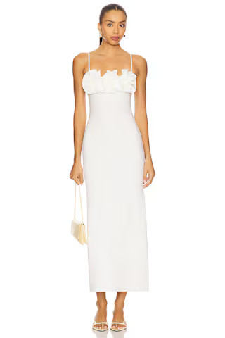 Maygel Coronel Aura Dress in Off White from Revolve.com | Revolve Clothing (Global)