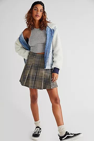 High Rise Pleated Skirt | Free People (Global - UK&FR Excluded)