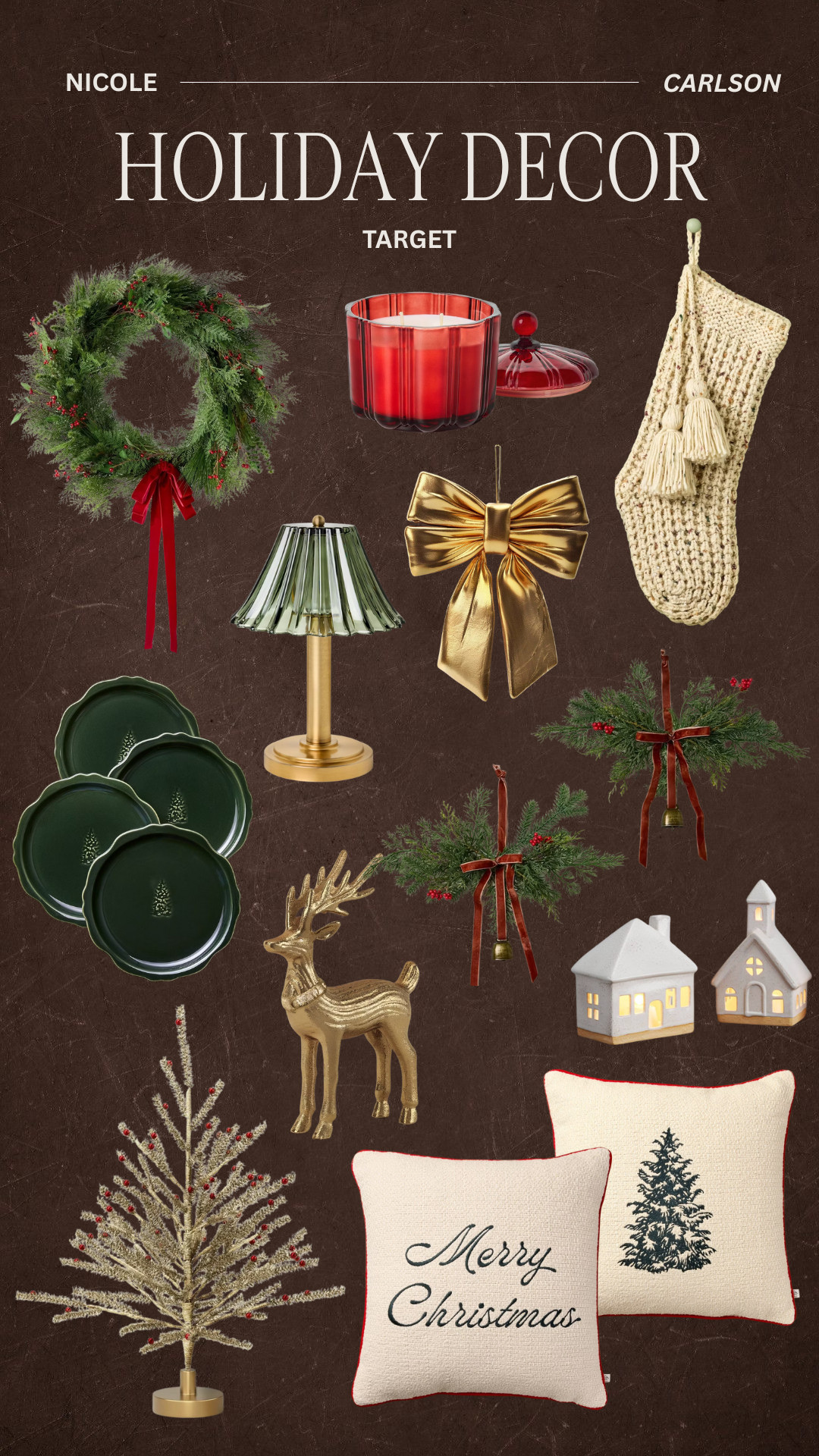 Target Christmas decor and home finds. Warm and cosy pieces that are timeless for the holiday season.  

 

#LTKGiftGuide #LTKHoliday #LTKHome