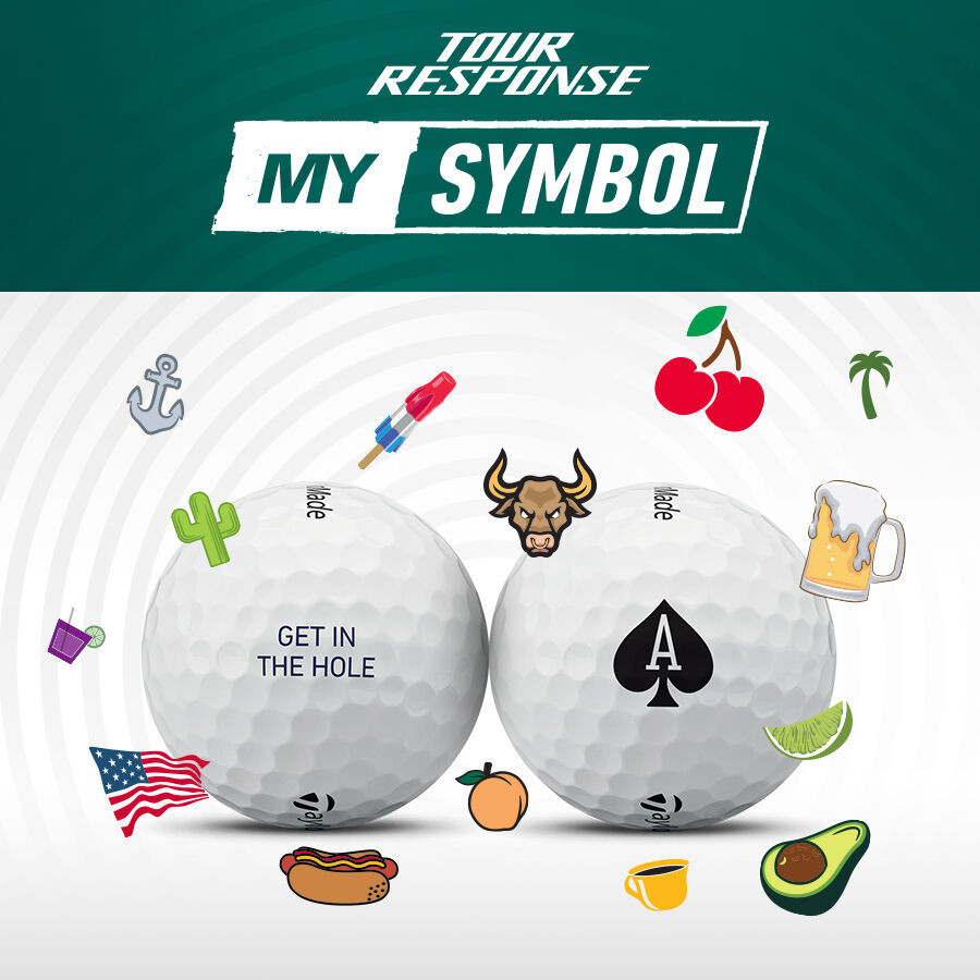 Tour Response MySymbol Golf Balls | TaylorMade Golf