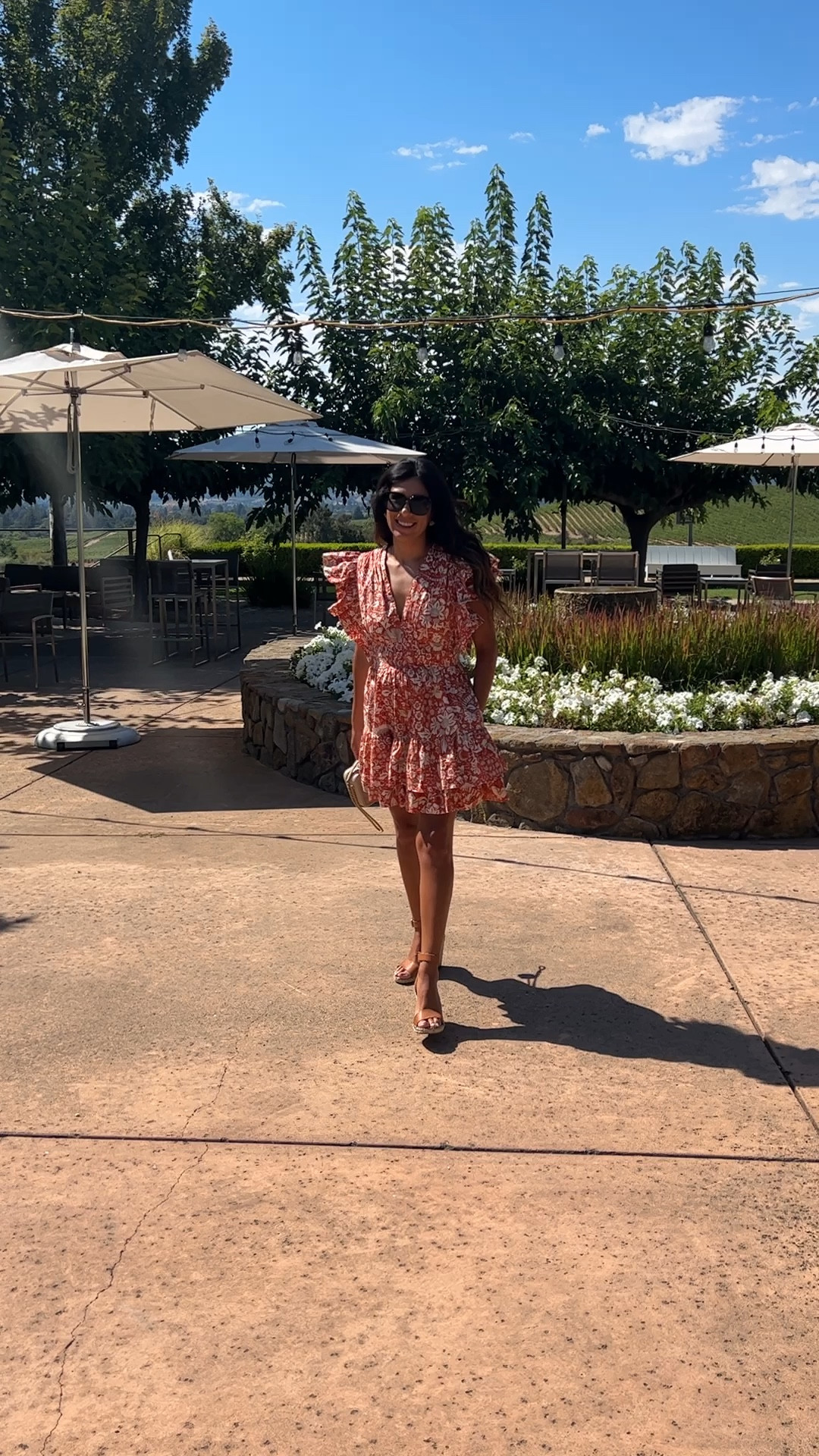 What I wore to wine tasting in Napa! Summer dress paired with wedges. And my Chanel Mini Vanity Case. Summer Outfit  

#LTKSeasonal #LTKTravel #LTKStyleTip