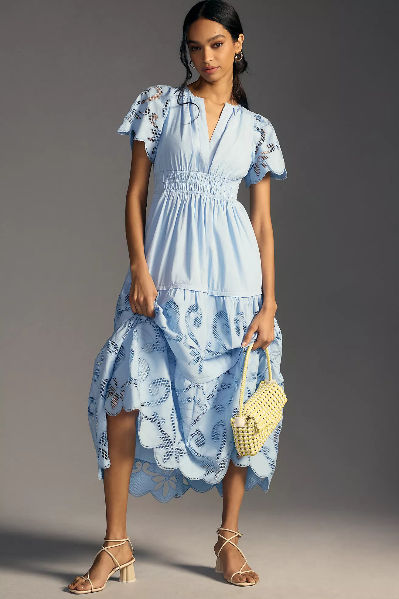 The Somerset Maxi Dress: Cutwork Edition | Anthropologie (US)