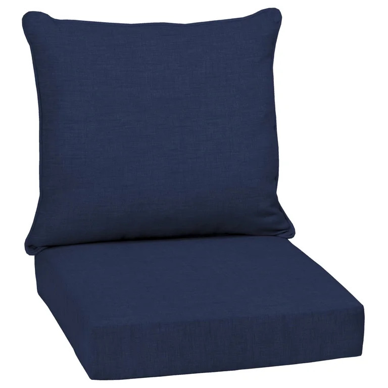 ARDEN Outdoor Deep Seating Cushion Set 24 x 24, Sapphire Blue Leala | Walmart (US)