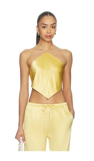 Eterne Freya Top in Yellow. - size M/L | Revolve Clothing (Global)