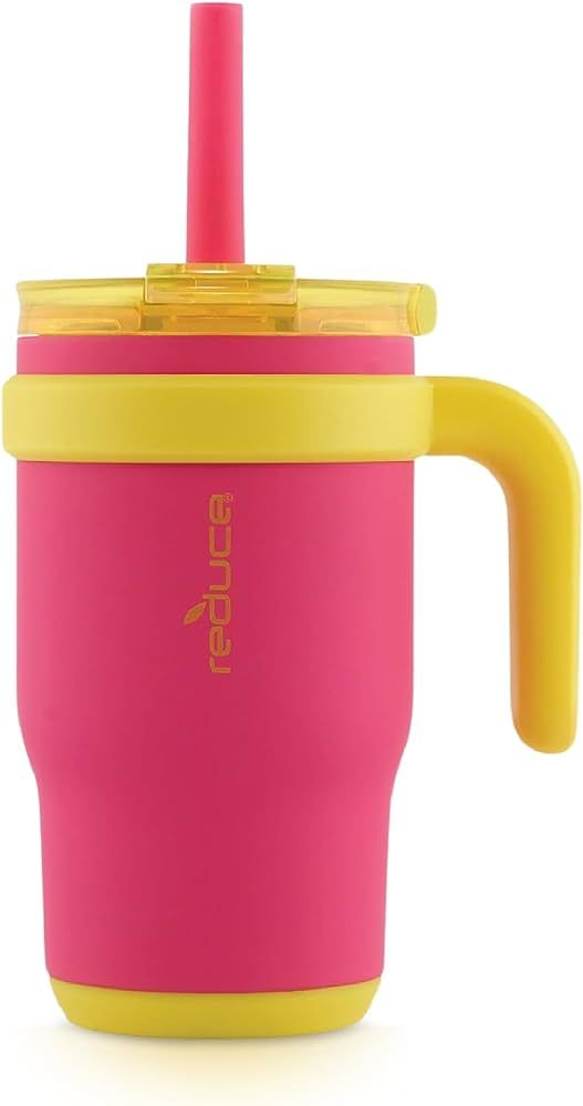 REDUCE 14 oz Coldee Tumbler with Handle for Kids Leakproof Insulated Stainless Steel Mug with Lid... | Amazon (US)
