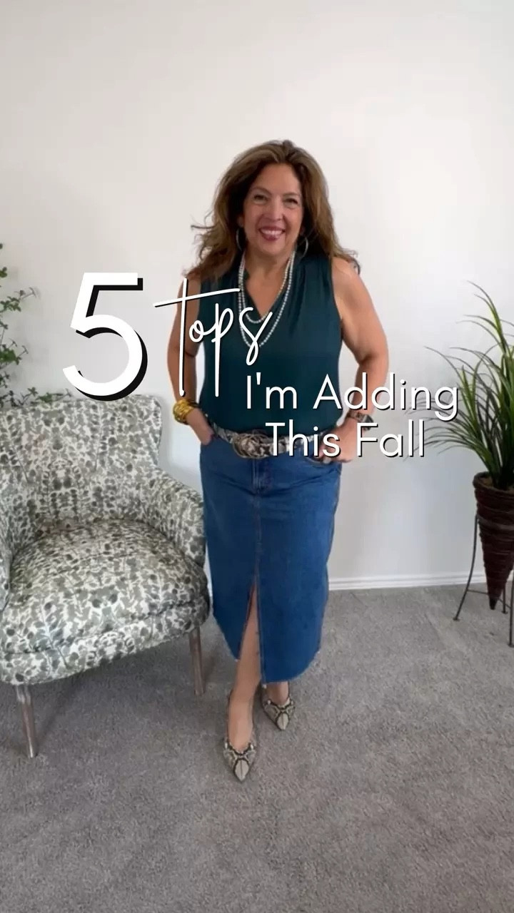 As the weather cools down and the leaves change, it’s the perfect time to refresh your closet with stylish tops that easily transition from summer to fall. Here are five picks under $90 that are budget-friendly and versatile enough to pair with jeans, skirts, or slacks—or layer under a blazer!

* Keyhole Popover by Ann Taylor – Deep Slate Green ($45)
* A bold, vibrant piece with keyhole detail that’s perfect for work or play.
* Emerson Cowl Tank by Evereve – Red ($68)
* Effortlessly casual yet polished, ideal for layering as temperatures drop.
* Washable Stretch Silk Tank by Quince – Aubergine ($50)
* Chic, practical, and washable—perfect for any season.
* Cotton Cashmere Ribbed Tank by Quince – Mocha ($35)
* Soft, lightweight, and cozy. Perfect for layering with any outfit.
* Tatum Flutter-Sleeve Blouse by Anthropologie – Animal Print ($80)
* Fun, bold, and on-trend with flutter sleeves and a statement print.

When choosing new pieces, think about how they make you feel. What colors make you stand out? Can you add a top in that color this season? Let me know in the comments!


#LTKWorkwear #LTKStyleTip #LTKTravel