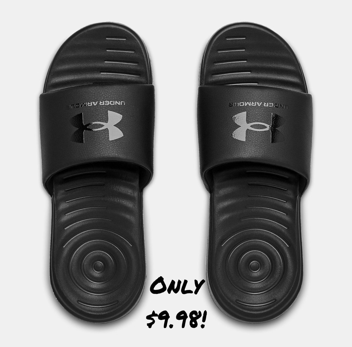 Excellent deal today on Under Armour Men’s Slide Sandals!!! Only $9.98 😳 today with codes EXTRA50 and EXTRA10 at checkout - plus if you login to your UA account or create a free account, you also get Free Shipping! 🙌🏻 Sizes going quickly!

#LTKMens #LTKSeasonal #LTKSaleAlert