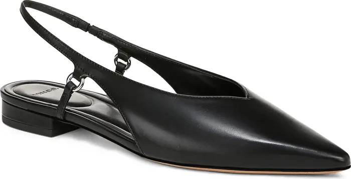 Ines Slingback Pointed Toe Flat (Women) | Nordstrom Rack