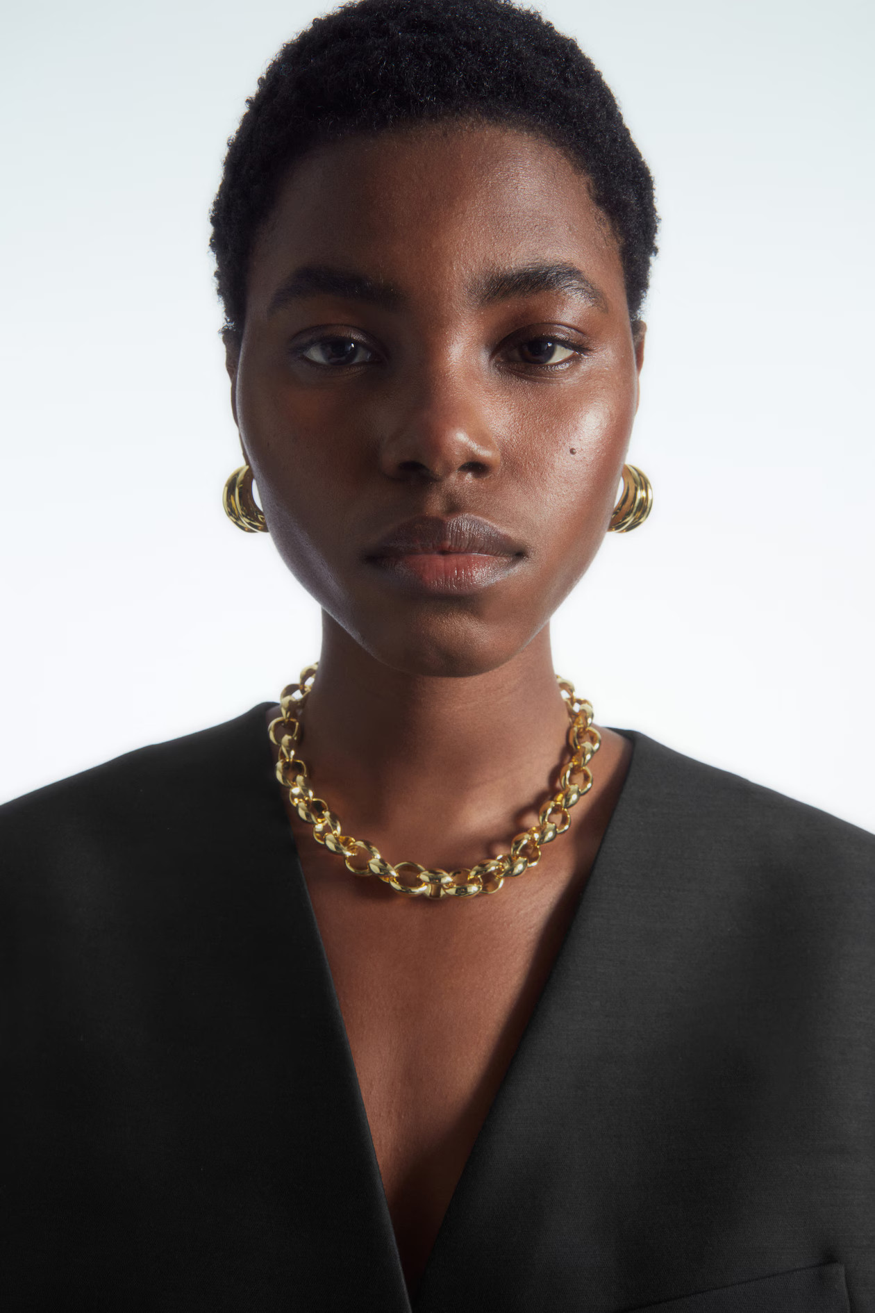 CHUNKY CHAIN NECKLACE - GOLD | COS (AU)