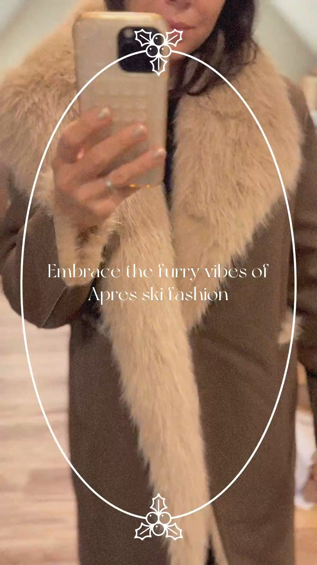 Get inspired by the ultimate après ski style! 🏔️✨ Cozy up in furry layers and chic winter accessories. Perfect for sipping hot cocoa by the fire after a long day on the slopes! 
-Zara reversible long furry coat
- fitted slim ski suit with belt and furry hood
-cold weather layers
- cashmere socks
- knit knee/ thigh highs
- moon boot knockoff from Target 
- ski vacation style
- mirrored ski glasses
- velvet/velour stretch headband
#ltkover40 #ltkseasonal #ltktravel




#FashionInspo #AprèsSkiFashion

#LTKFindsUnder50 #LTKFindsUnder100 #LTKStyleTip