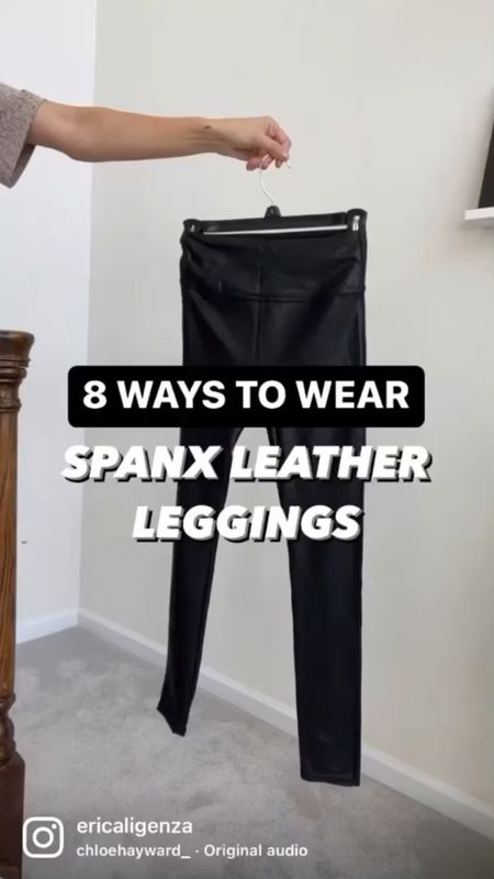 8 ways to wear Spanx faux leather leggings! On sale for 20% off right now!! 

fall outfits // winter outfits // Black Friday sales // faux leather leggings 

#LTKSeasonal #LTKstyletip #LTKsalealert