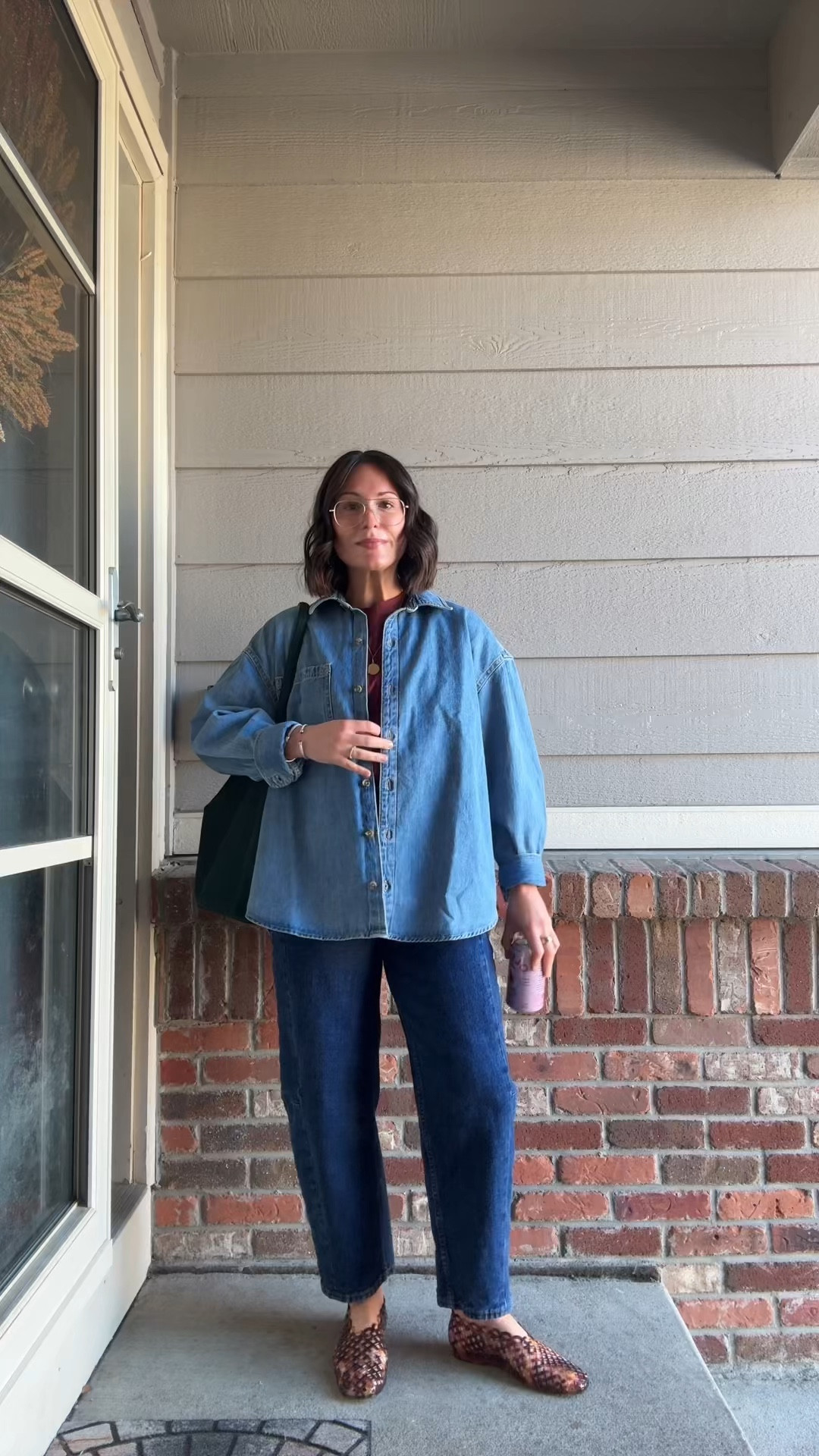 ootd! shirts and jeans can be snagged w supercash! #oldnavy #supercash #stevemadden #jcrew #warbyparker

#LTKSeasonal #LTKootd #LTKSaleAlert