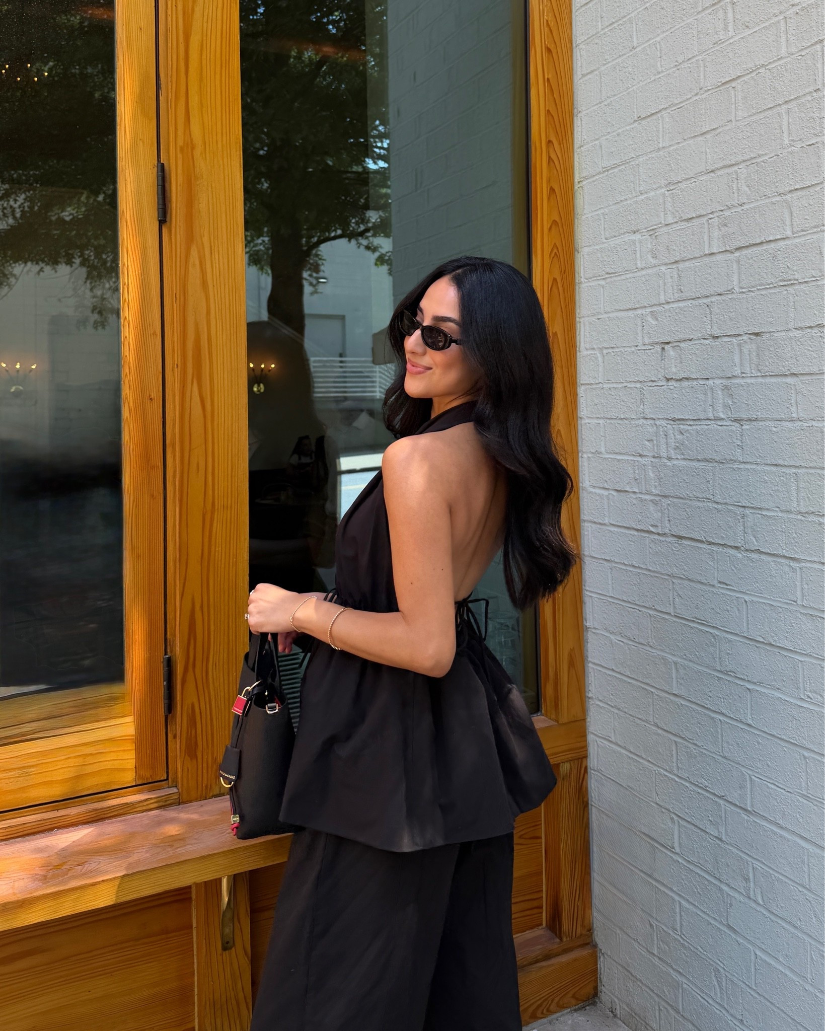@DISSH wearing a size 2 in the top and 4 in the pants! obsessed with this set

#LTKgrwm #LTKootd #LTKdayinmylife