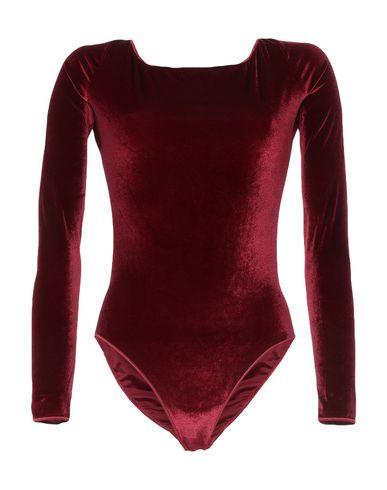 Oséree Woman Bodysuit Burgundy Size M Polyester, Elastane | YOOX (US)