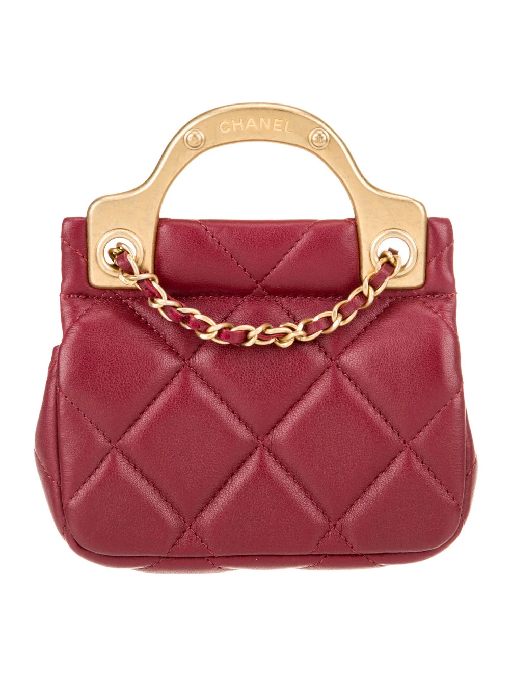 Lady Handle Card Holder w/ Chain | The RealReal
