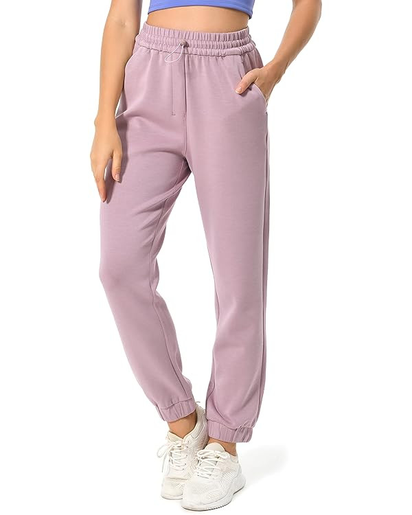 Colorfulkoala Women's High Waisted Ultra Soft Modal Joggers Running Sweatpants Casual Lounge Pant... | Amazon (US)