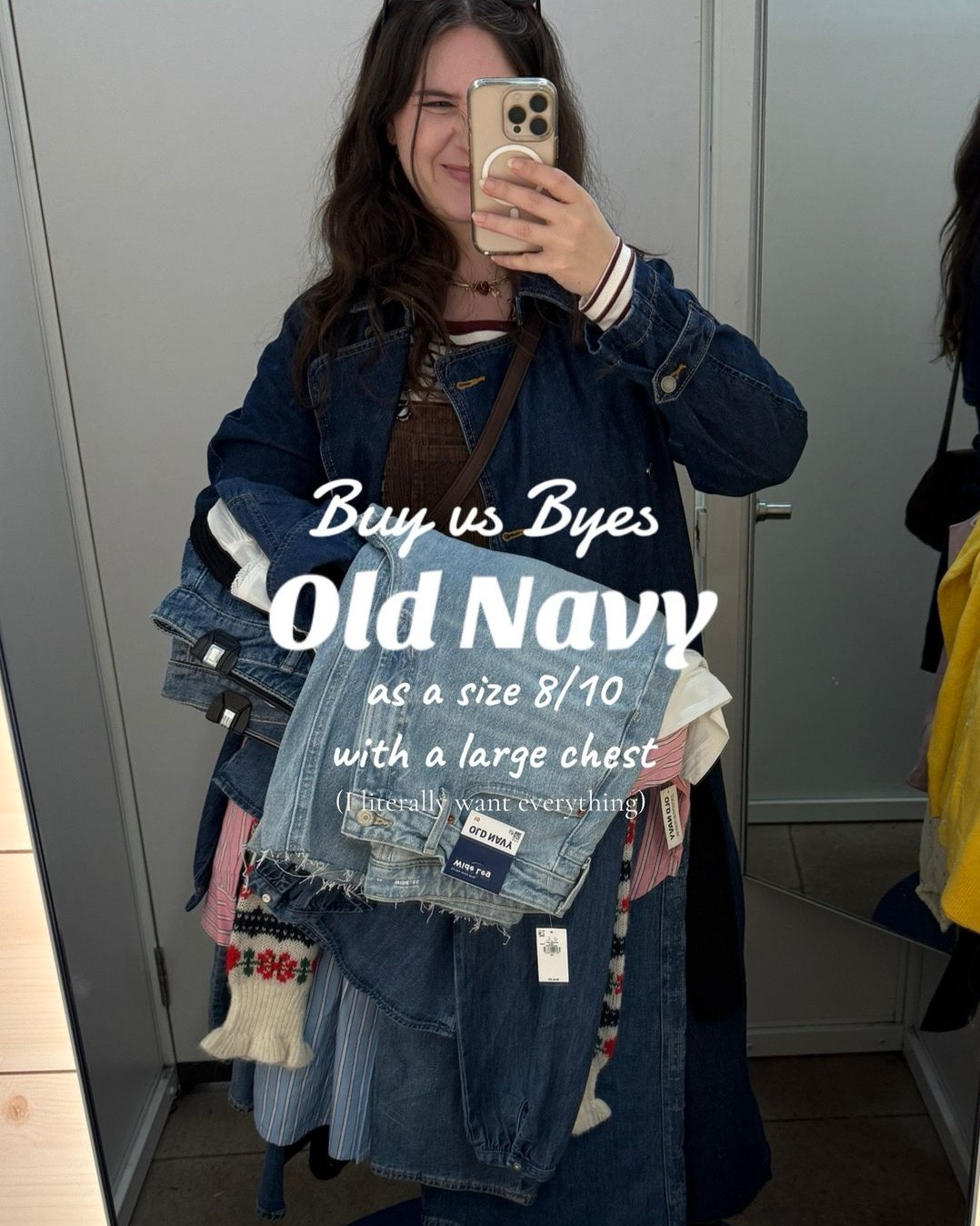 I want everything in this Old Navy try on! Wearing a size medium in all of the tops and a size 10 in the jeans.

#LTKFindsUnder50 #LTKMidsize