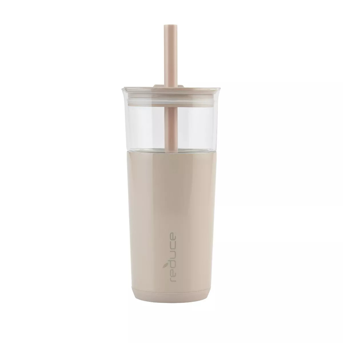 Reduce 20oz Aspen Vacuum Insulated Stainless Steel Glass Tumbler with Lid and Straw | Target