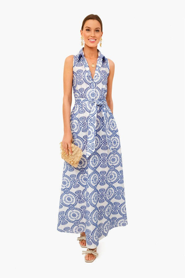 Blue Paloma Broderie Anglaise | Borgo de Nor | Tuckernuck (US)