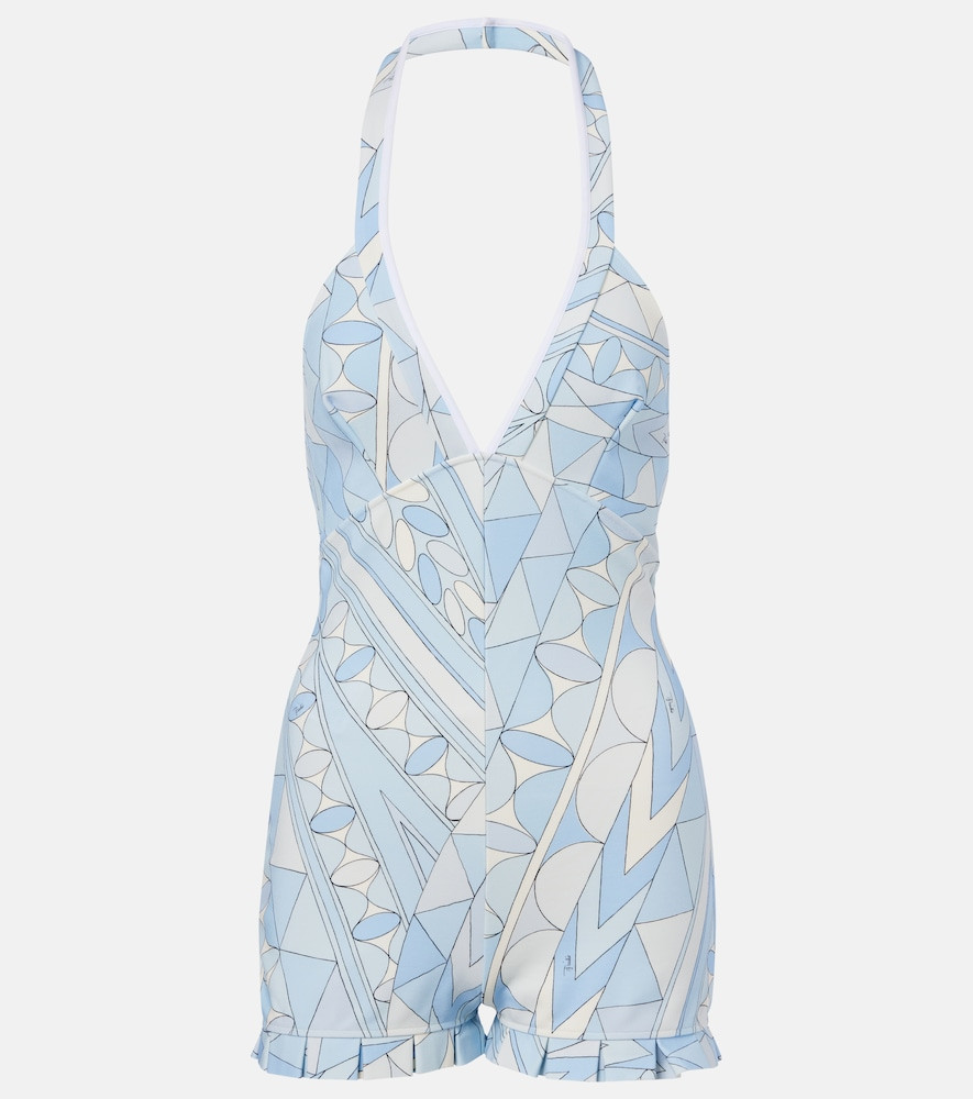 Pucci Manuba halterneck jersey romper | Mytheresa (US/CA)