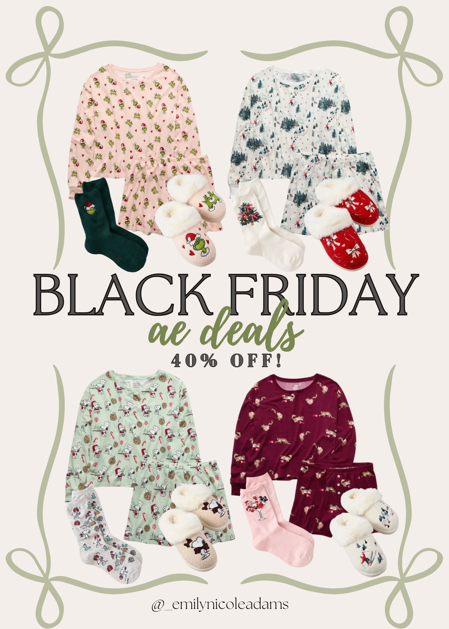 Black Friday AE Aerie deals 40-50% off!❤️ Black Friday Shopping, Black Friday deals, holiday shopping, holiday deals, holiday favorites, holiday shop, holiday Christmas deals, Christmas shopping, holiday shopping, Christmas gift ideas 

#LTKGiftGuide #LTKCyberWeek #LTKHoliday