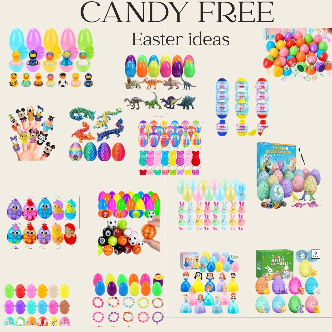 CANDY FREE Easter eggs. 
More linked!! 

#LTKSeasonal #LTKKids #LTKmomlife
