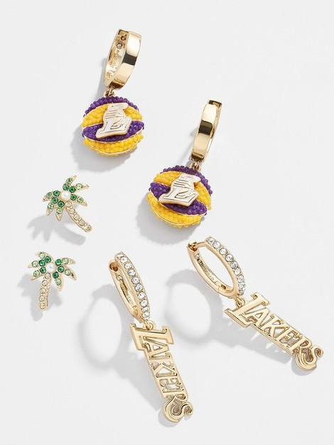 LA Lakers Earring Set | BaubleBar (US)