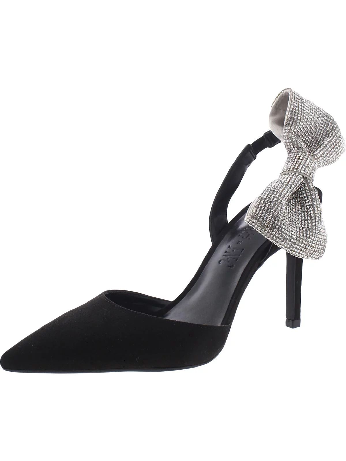 INC Womens Forever Your Girl Suede Bow Pumps - Walmart.com | Walmart (US)