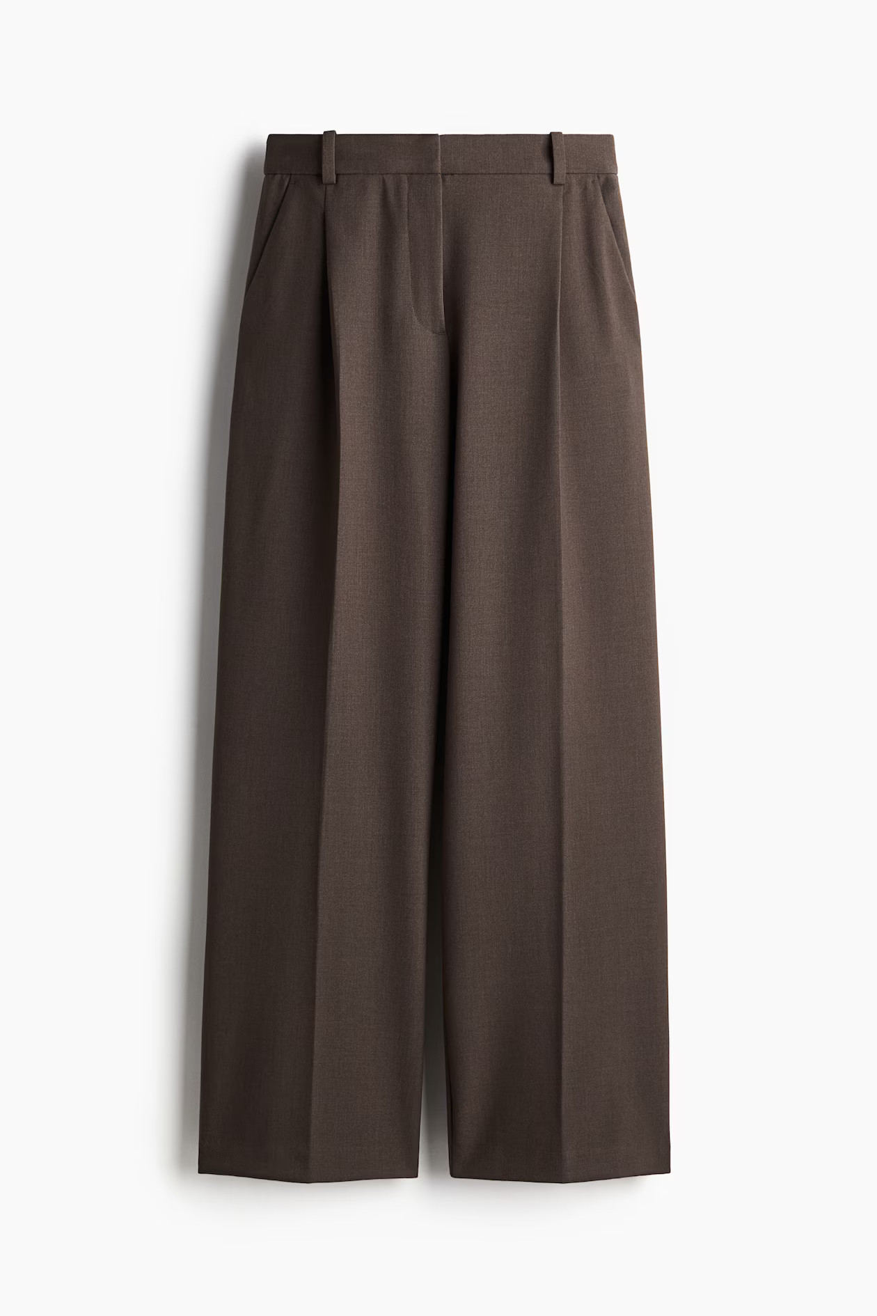 Tailored trousers - Dark mole - Ladies | H&M GB | H&M (UK, MY, IN, SG, PH, TW, HK)